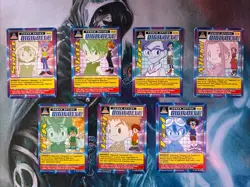 Swedish Promo Rare Digimon CP Cards Sora Matt Tai Izzy TK Mimi Joe - Image 1