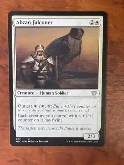 Abzan Falconer MTG Magic the Gathering Card NM Near Mint MIC - Image 1