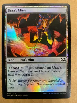 MTG 1x FOIL Urza's Mine # 329 Double Masters Magic the Gathering Card x1 NM - Image 1