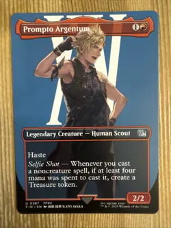 Prompto Argentum - Borderless - Final Fantasy - FIN U 0387 NON FOIL - Image 1