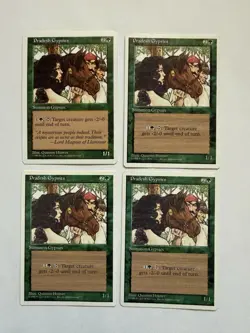 4X Pradesh Gypsie$ Mtg 4th/5th Edition🔮 Magic the Gathering 🔮 - Image 1