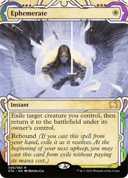 Ephemerate Foil Etched - STA - NM - Magic The Gathering - MTG - Image 1