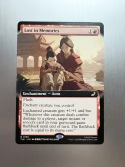 Lost In Memories - 195- MTG Avatar: The Last Airbender - Rare - Extended Art - Image 1