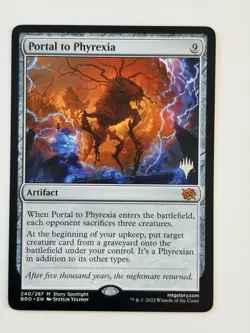 Portal to phyrexia - English - MTG BRO promo pack - Image 1