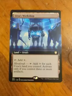 Urza's Workshop (Extended Art) Commander: the Brothers' War Regular - Image 1