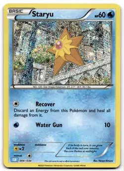 Staryu Classic Collection Trading Card Game Classic 004/034 NM Pokemon - Image 1