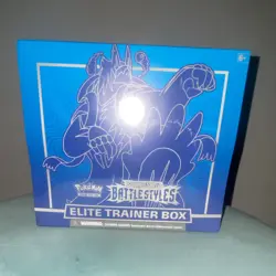 Pokemon TCG Battle Styles - Elite Trainer Box Rapid Strike Urshifu Art (Blue) - Image 1