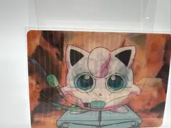POKEMON JIGGLYPUFF RARE PIKA-0022D/DVD VIZ VIDEO PROMO CARD 3D LENTICULAR - Image 3