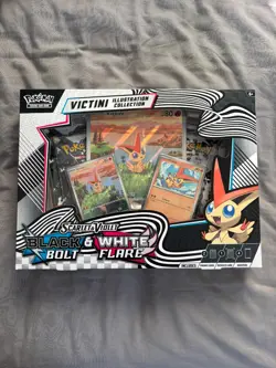 Pokemon TCG Unova Victini Illustration Collection Box New Sealed - Black & White - Image 1