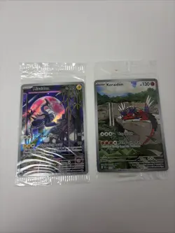 Miraidon 013 + Koraidon 014 • Sealed • English • SVP Black Star Promo • Pokemon - Image 1