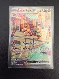 Pokemon TCG Skeledirge EX Special Illustration Rare #258/193 🔥pack fresh🔥 - Image 4