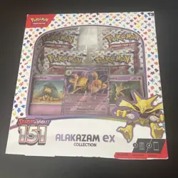 Pokemon TCG 151 Alakazam ex Collection Box Sealed Scarlet And Violet HOT ITEM! - Image 1