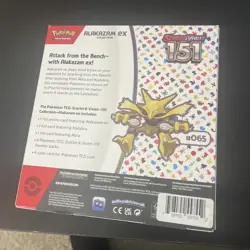 Pokemon TCG 151 Alakazam ex Collection Box Sealed Scarlet And Violet HOT ITEM! - Image 3