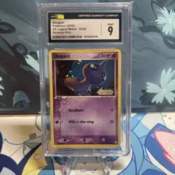 Pokemon Shuppet | 63/92 | EX Legend Maker Reverse Holo | CGC 9 - Image 1