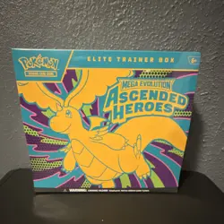 Pokemon Elite Trainer Box Mega Evolution Ascended Heroes 2024 Dragonite Zekrom - Image 1