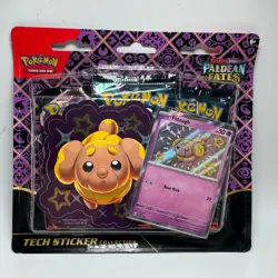 Pokemon TCG Paldean Fates Tech Sticker Collection - Fidough |BRAND NEW SEALED - Image 1