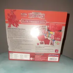 Pokemon Sword & Shield Battle Styles Elite Trainer Box Urshifu Booster - Image 2
