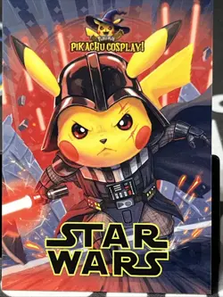 Darth Vader (Pikachu) #10 - Window Holo - Electric Pikachu Cosplay - Pokemon - Image 2
