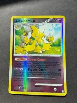 Pokemon TCG Alakazam 2/123 Mysterious Treasures Reverse Holo NM Raw ungraded - Image 1