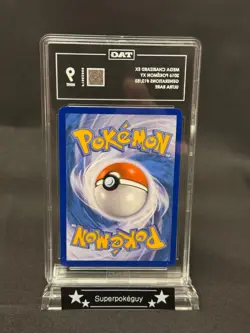 TAG 9 MINT 2016 Pokemon XY Generations Mega Charizard EX English 12/83 UR foil - Image 2