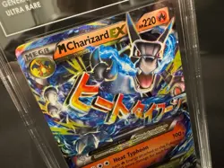 TAG 9 MINT 2016 Pokemon XY Generations Mega Charizard EX English 12/83 UR foil - Image 3