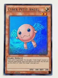 Yugioh Cyber Petit Angel DRL3-EN011 ULTRA RARE 1st Edition NM - Image 1