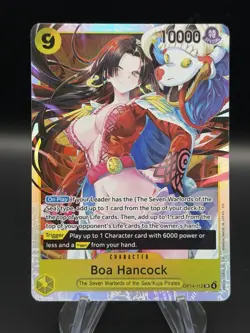 Boa Hancock OP14-112 SR The Azure Sea’s Seven Foil One Piece TCG English - Image 1