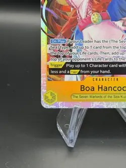 Boa Hancock OP14-112 SR The Azure Sea’s Seven Foil One Piece TCG English - Image 3