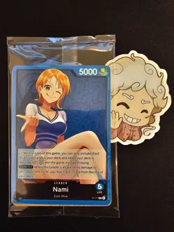 P-117 Nami & Go All The Way To The Top Promo -One Piece Card OP13 Sealed English - Image 1