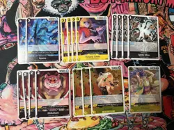 One Piece OP14 Gecko Moria Full Deck with Extra Cards - Image 2