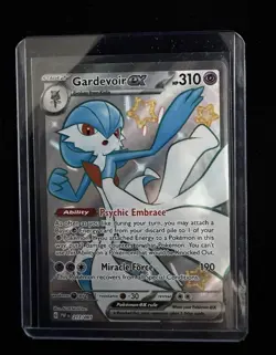 Pokemon Gardevoir ex Shiny Ultra Rare Holo Card 217/091 SV: Paldean Fates 310 HP - Image 1