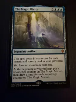 MTG The Magic Mirror Throne of Eldraine Mythic Rare NM - Image 1