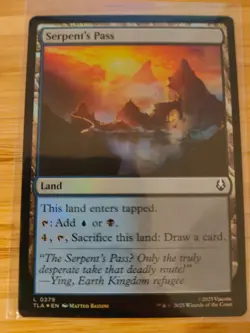 MTG Serpent's Pass (FOIL) 0279 Avatar: The Last Airbender M/NM Free UK P&P - Image 1