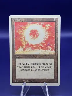 Sol Ring - MTG Revised (3rd Edition) Regular - Lightly Played - Image 1