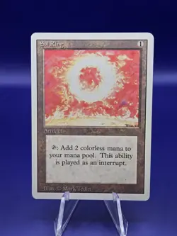 Sol Ring - MTG Revised (3rd Edition) Regular - Lightly Played - Image 2
