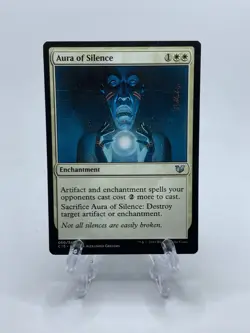 Aura of Silence - Commander 2015 C15 - MTG - UNC - Magic The Gathering - Image 1
