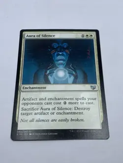 Aura of Silence - Commander 2015 C15 - MTG - UNC - Magic The Gathering - Image 2