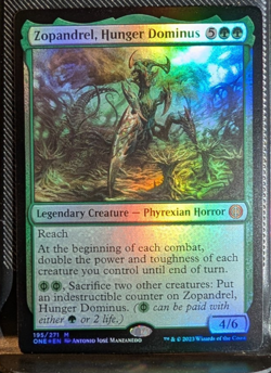 Zopandrel, Hunger Dominus - Phyrexia: All Will Be One Foil - Image 1