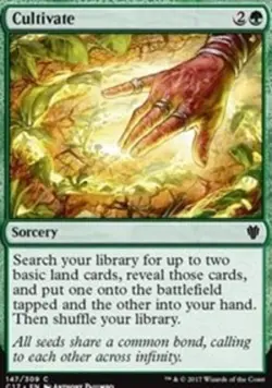 4x Cultivate NM-Mint, English Commander 2017 MTG Magic - Image 1