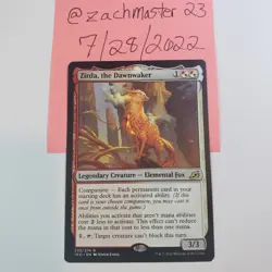 MTG Magic Zirda, the Dawnwaker Ikoria Lair of Behemoths NM (Box5) - Image 1