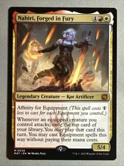 MTG / Nahiri, Forged in Fury / MAT / #36 / Regular / Mythic / NM - Image 1