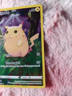 Pikachu 5/25 Celebrations Full Art Holo Rare Pokemon TCG Card - Image 3