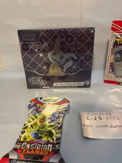 Pokemon Paldean Fates ETB Elite Trainer Box New Factory Sealed + sleeve&blister - Image 2