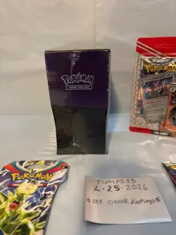Pokemon Paldean Fates ETB Elite Trainer Box New Factory Sealed + sleeve&blister - Image 3