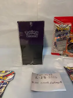 Pokemon Paldean Fates ETB Elite Trainer Box New Factory Sealed + sleeve&blister - Image 5