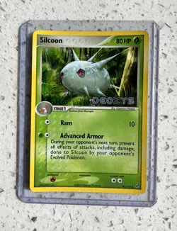 Pokemon TCG Silcoon Reverse Holo Ex Deoxys 46/107 Near Mint - Image 1