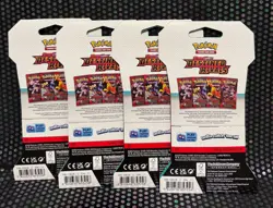 All 4 Designs 4 Sleeved Pokemon Card Packs Scarlet & Violet Destined Rivals - Image 2