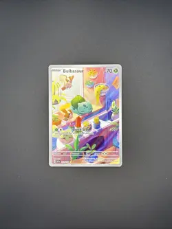 Pokemon TCG Bulbasaur Stellar Crown Illustration - Image 1