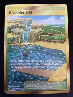 Brooklet Hill SV88/SV94 Shiny Holo Rare Hidden Fates Pokemon TCG - Image 1