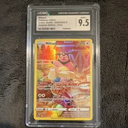 Pokemon Miltank Crown Zenith GG24/GG70 Galarian Gallery CGC 9.5 Holo Card - Image 1